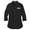 Women's 3/4 Sleeve Carefree Poplin Shirt Thumbnail